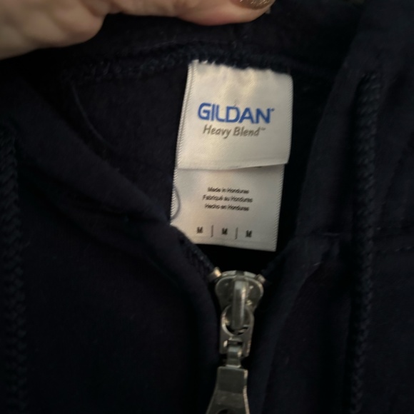 Gildan Tops Carolina Beach Zip Up Hoodie Zippper Super Nice